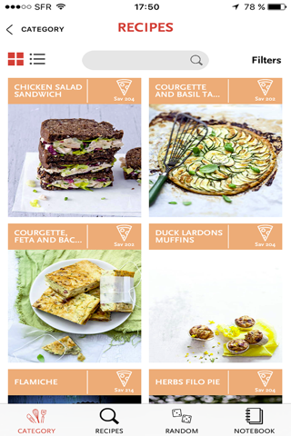 SAVEURS, 1,200 French recipes for gourmets and foodies screenshot 2