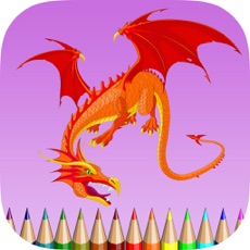 Activities of Dragon Coloring Book for Children: Learn to color and draw a dragon, monster and more