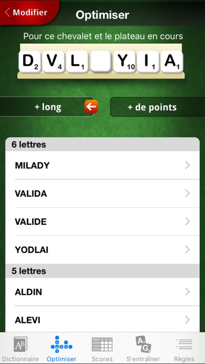 L’Officiel du SCRABBLE® Dictionnaire screenshot-3