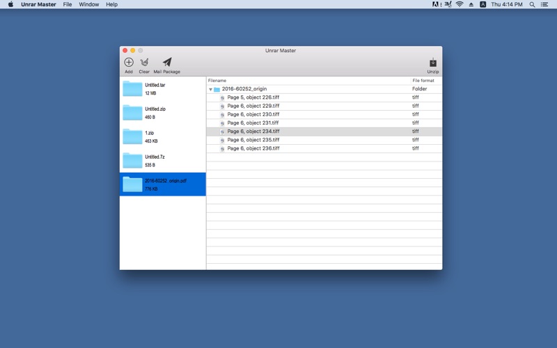 Unrar Master - for Decompress Zip, Rar, Tar and 7z Packages thumbnail 3
