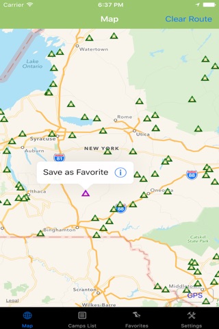 New York – Camping & RV spots screenshot 3