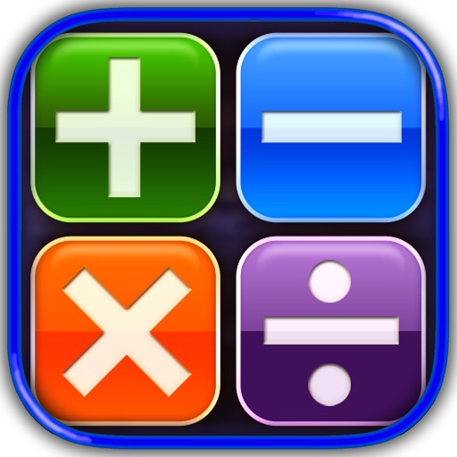 Maths Practice Quiz - Kids Learning Game Icon