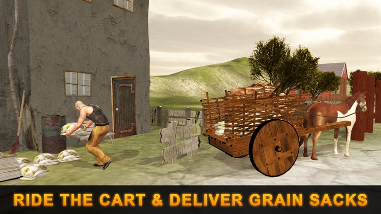 Horse Cart Simulator – Transport hay by driving carriage