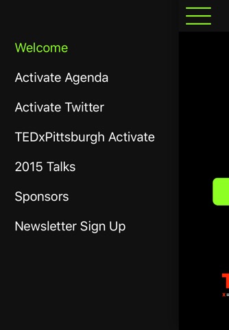 Activate for TEDxPittsburgh screenshot 2