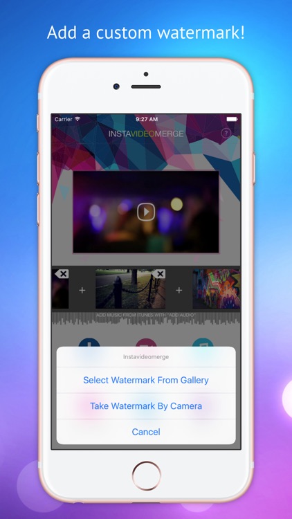 Video Merger - Combine videos, create video montage, merge videos and add music and watermarks screenshot-4