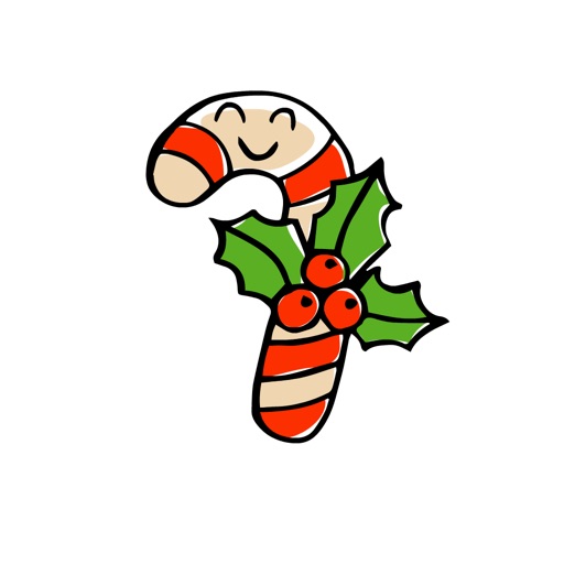 Candy Cane Stickers icon