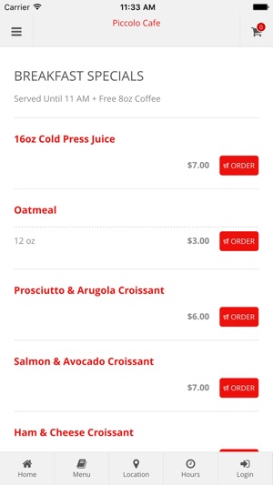 Piccolo Cafe Online Ordering(圖3)-速報App