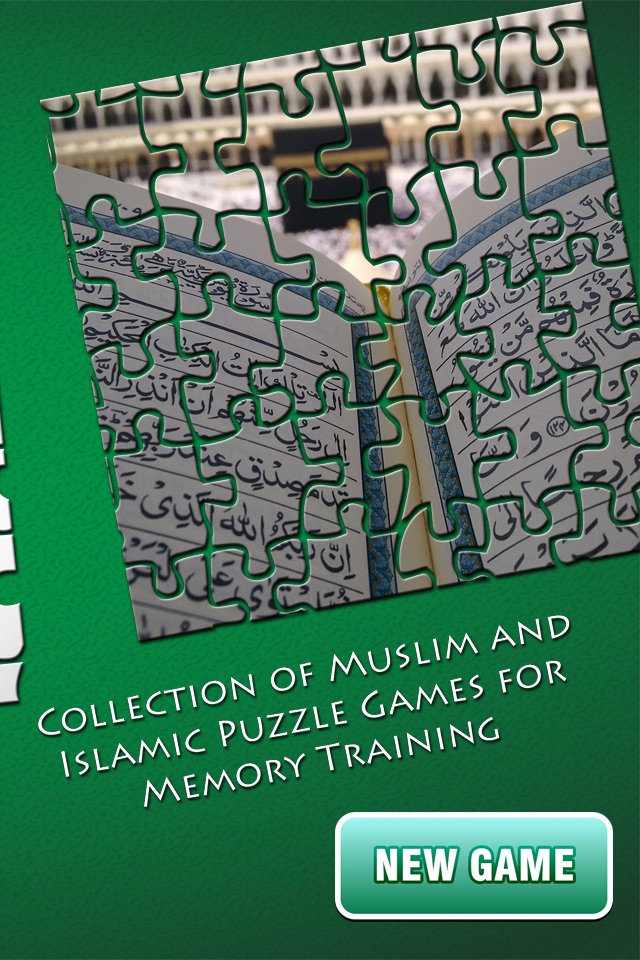 Allah Jigsaw Puzzles: Collection of Muslim and Islamic Puzzle Games for Memory Training screenshot 3