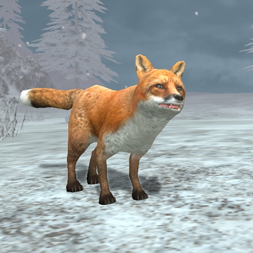 Wild Fox Sim 3D Icon