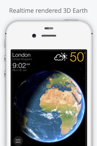 3D Earth - Mega Weather screenshot 2