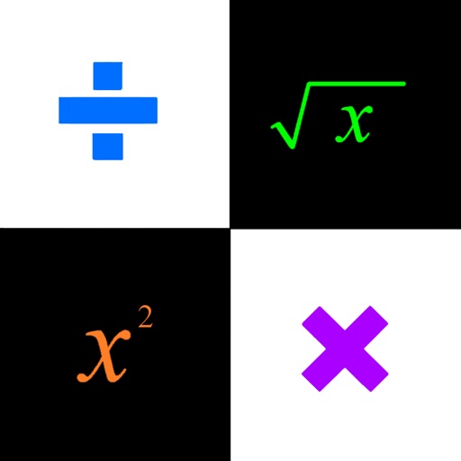 Neon Math: Algebra Icon