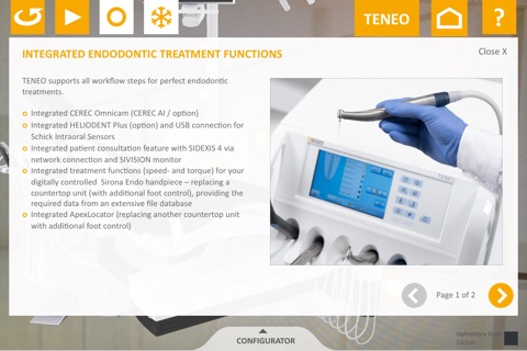 Sirona Treatment Centers US screenshot 4