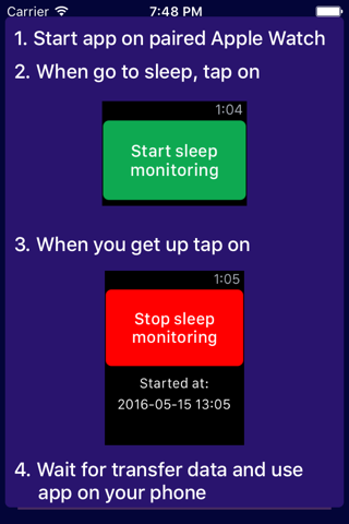 Sleep monitoring screenshot 4