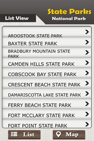 Maine State Parks & National Parks Guide screenshot 3