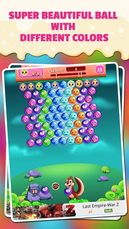 Bubble Games Pet Ball Shooter Wars Free : The Shooting Puzzle Game screenshot-0