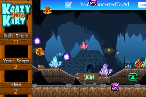 Krazy Mine Kart: Speed Challenge screenshot 3