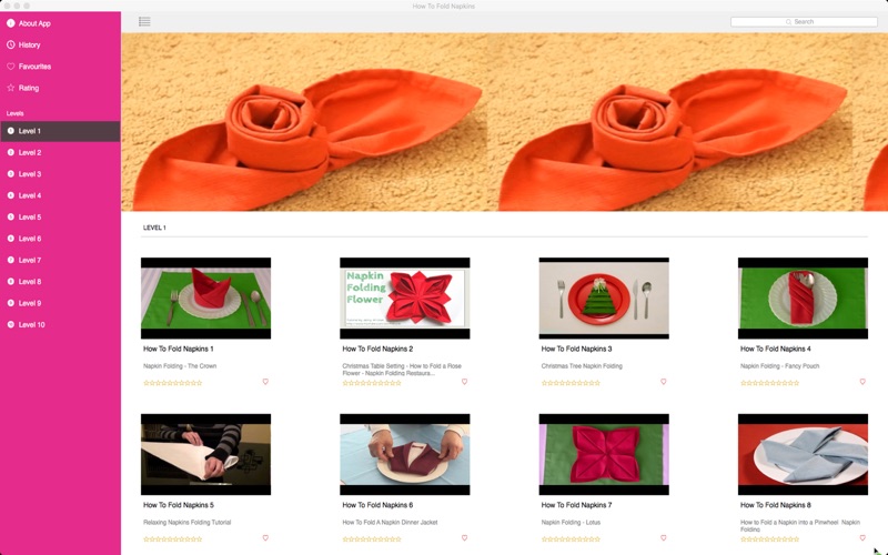 How To Fold Napkins thumbnail 2