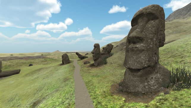 Rapanui - 3D TV: outside Rano Raraku crater in Easter Island(圖1)-速報App