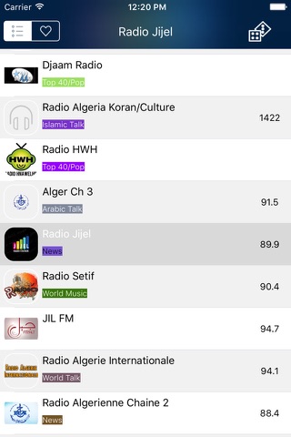 Radios Algérie - FM / AM screenshot 2