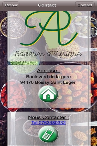 Saveurs DAfrique screenshot 4