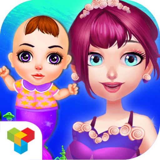Mermaid Muse's Baby Record - Ocean Clinic/Pregnancy Beauty Salon iOS App