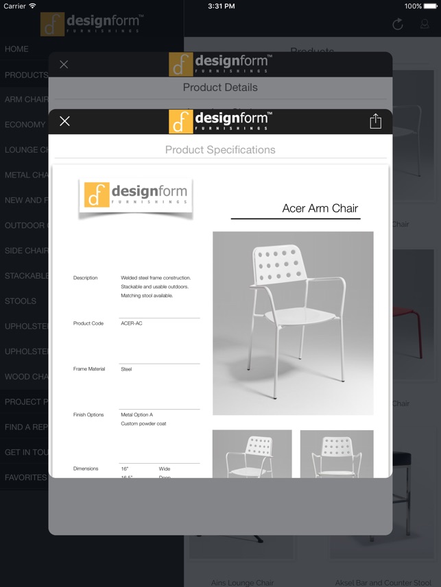 Designform Furnishings™ for iPad(圖4)-速報App