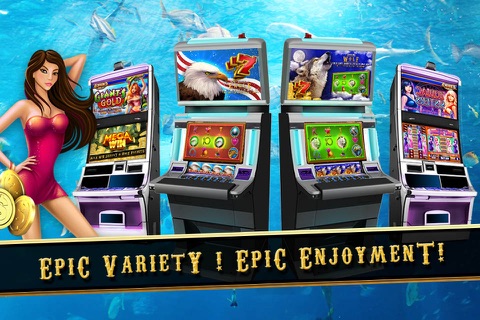 Yellow Fish Golden Slots - Play 777 Double Up Slot in Las Vegas Casino City screenshot 4