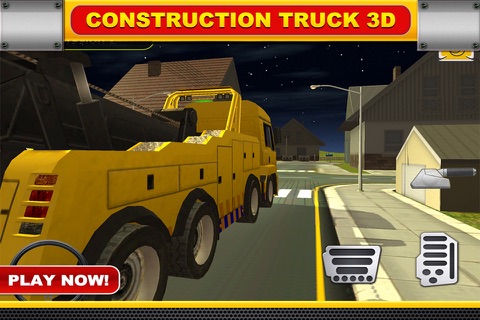 Construction Crane Parking Simulator 3D screenshot 4