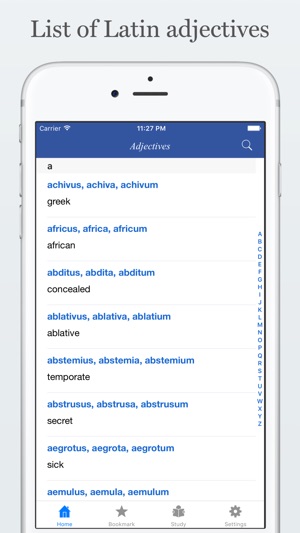 Latin Common Adjectives - quiz, flashcard and game(圖1)-速報App