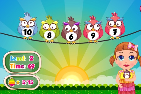 Baby Birds Counting - Educational screenshot 3