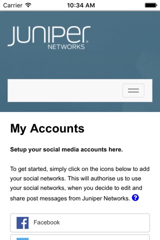 Juniper Networks Social On Demand screenshot 3