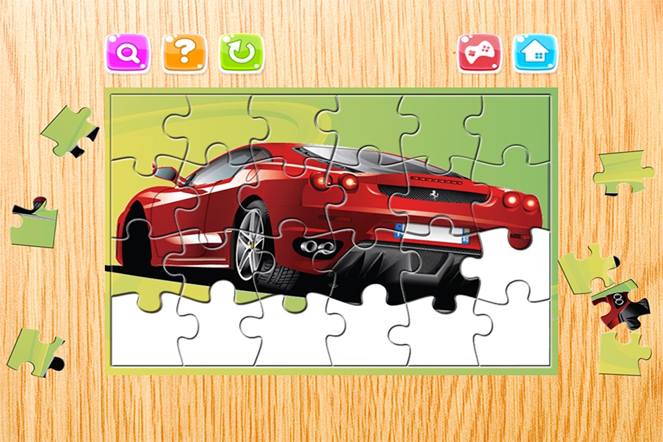 Vehicle Puzzle Game Free - Super Car Jigsaw Puzzles for Kids and Toddler screenshot 3