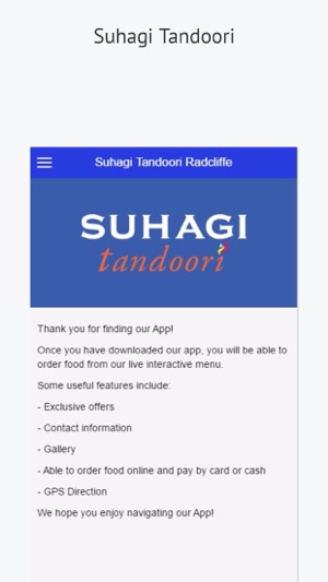 Suhagi Tandoori Radcliffe