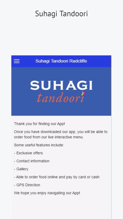 Suhagi Tandoori Radcliffe