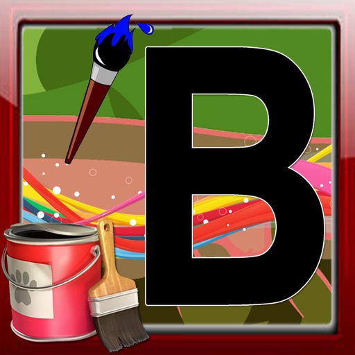 Paint For Kids Game abc Edition icon