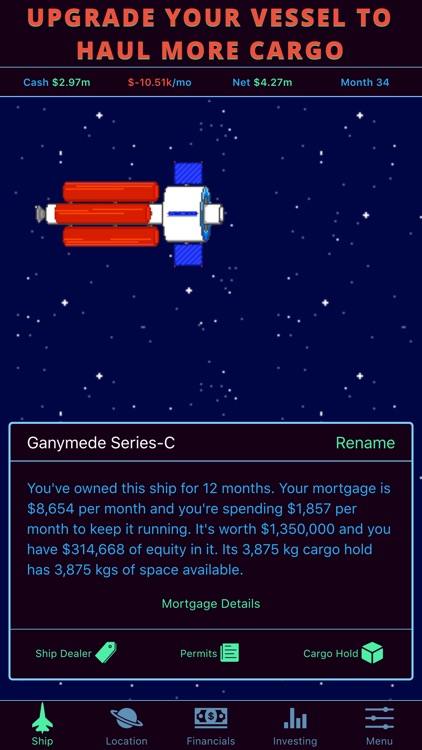 Limitless Fortune: Orbital Trade and Investment screenshot-1