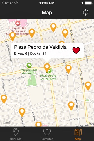 BikeFind para Bikesantiago screenshot 2