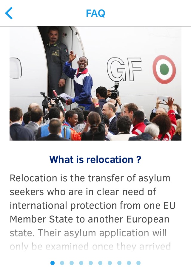 The EU Relocation Programme screenshot 3