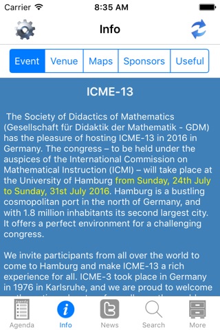 ICME-13 screenshot 2