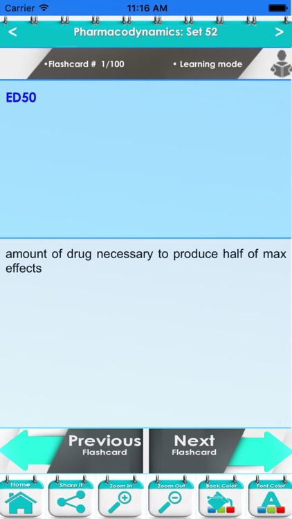 Pharmacodynamics: Drug Action over 5600 Definitions & Quizzes screenshot-3