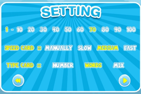 Flashcards and Games Of Number 1-100 screenshot 2