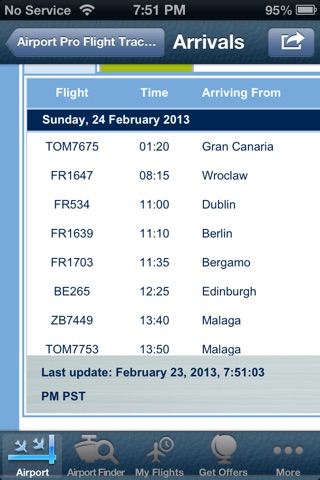 East Midlands Airport (EMA) Flight Tracker screenshot 4