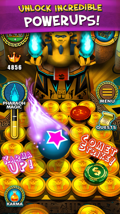 How to cancel & delete Pharaoh's Party: Coin Pusher from iphone & ipad 2