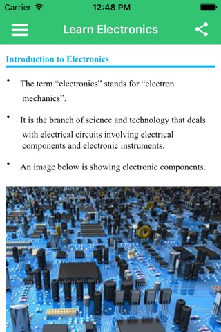 Learn Electronics Full screenshot 3
