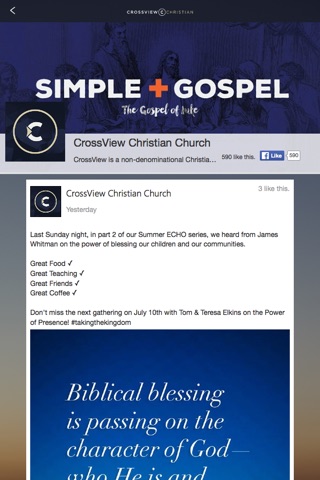 CrossView Christian screenshot 3