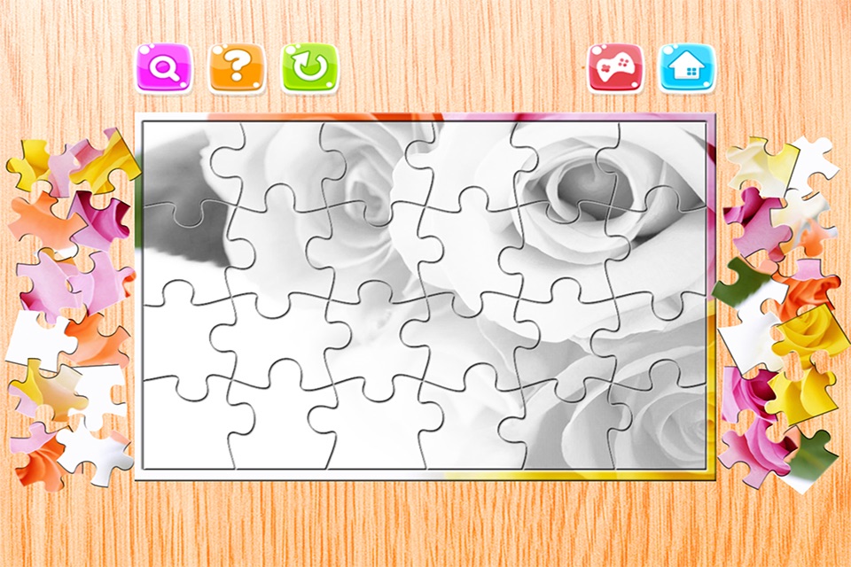 Flowers Puzzle for Adults Jigsaw Puzzles Game Free screenshot 4