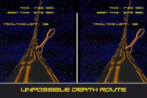 VR Neon Pipe : Death Route For Google Cardboard screenshot 2
