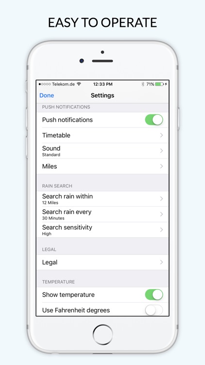Rain Alarm XT - Radar & Push screenshot-4