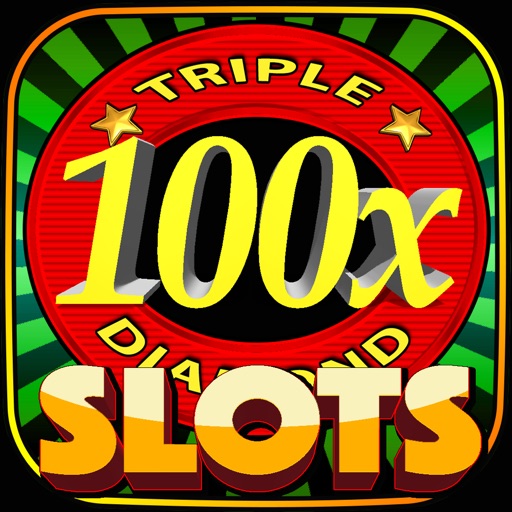 100x Wild Slots Jackpot Casino - Triple Diamond Deluxe Edition icon