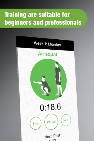 Squats -  exercises & training screenshot 2
